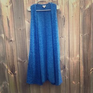 Beautiful blue LuLaRoe cover up!